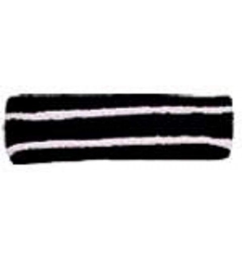 Headbands Striped Headband - Black/White - CX111FXEE05 $7.99