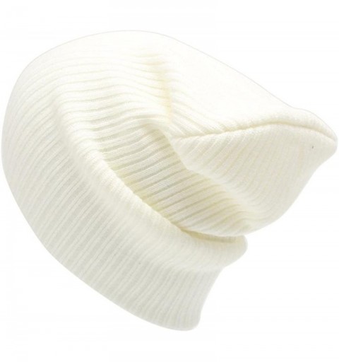 Skullies & Beanies Fashion Men Women Handmade Beanie Knit Ski Cap Unisex Hip-Hop Winter Warm Wool Hat Solid Color Headdress -...
