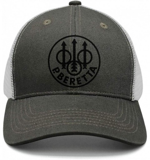 Baseball Caps Style Beretta-Logo- Snapback Hats Designer mesh Caps - Army-green-27 - CD18RG99UCR $14.16