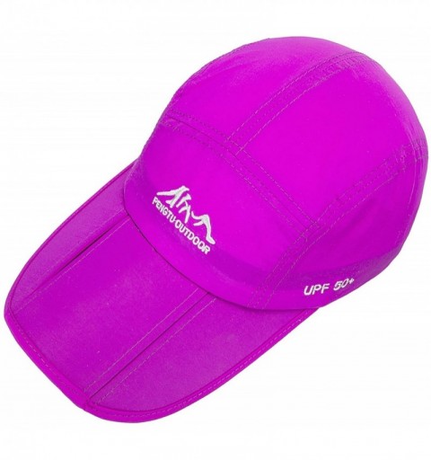 Sun Hats Summer Baseball Cap with Bill Quick Dry Mesh Back UPF50 Portable Sun Hats - CY182KEZ23O $9.68