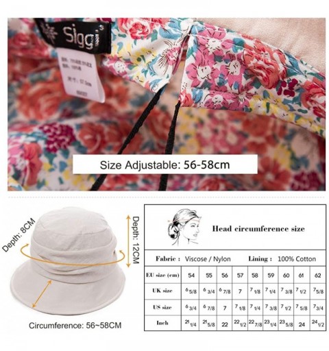 Sun Hats Womens Bucket Sun Hat UPF 50 Chin Strap Adjustable Breathable - Navy69027 - CD18QACWKNH $21.40