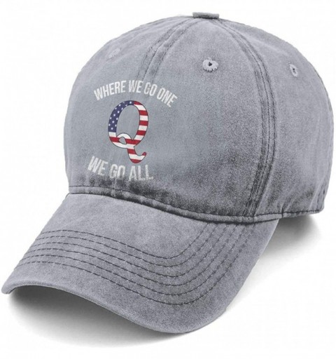 Baseball Caps Personalized Vintage Adjustable Cotton Baseball - Gray - C518S4UR00L $11.09