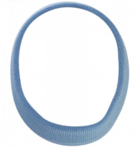 Skullies & Beanies USA Made Stretch Headband - Light Blue - CM1885XC8RK $26.17