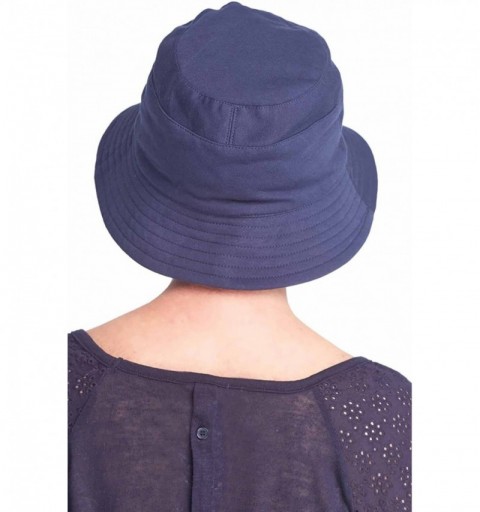 Bucket Hats Sun Protection UPF 50+ Bucket Hat - 100% Cotton with Aloe Vera Lining - Upf Heather Taupe - Large - CG18QGDW4YW $...