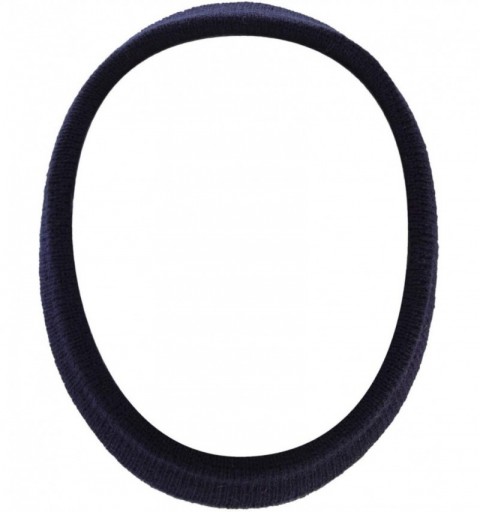 Headbands USA Made Stretch Headband - Navy Blue - CJ1885XH6QT $23.17