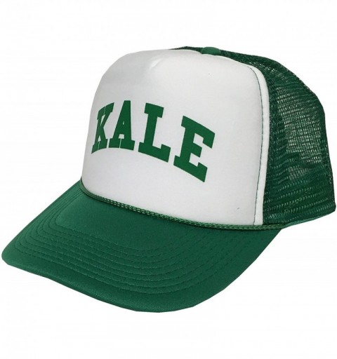 Baseball Caps Kale Adjustable Unisex Hat Cap - Green/White/Green - CY12NAJAMFV $12.11