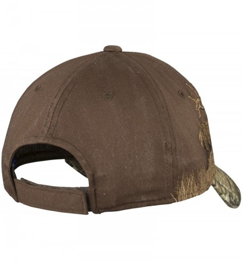 Baseball Caps Men's Embroidered - Mossy Oak/Break-up Country/Chocolate/Elk - CB1260AM7A9 $15.75