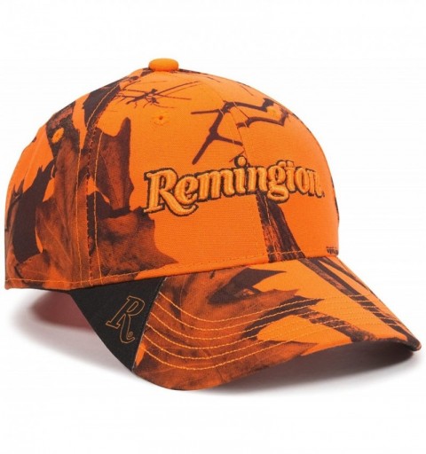 Baseball Caps Remington Logo Cap Blaze Orange - CQ18933K7IM $8.10