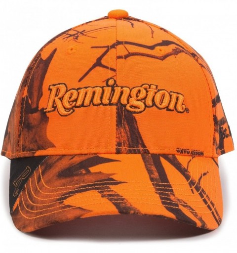 Baseball Caps Remington Logo Cap Blaze Orange - CQ18933K7IM $8.10