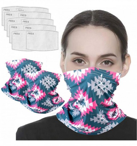 Balaclavas Neck Gaiter with Carbon Filter- UV Protection Face Cover for Hot Summer Cycling Hiking Sport Outdoor - CW19849K55I...