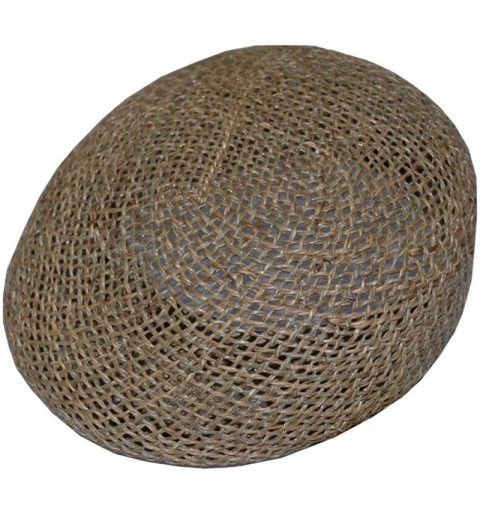 Newsboy Caps Men's Twisted Seagrass Ivy Straw Cap Hat - CI12CAFMX0X $30.91