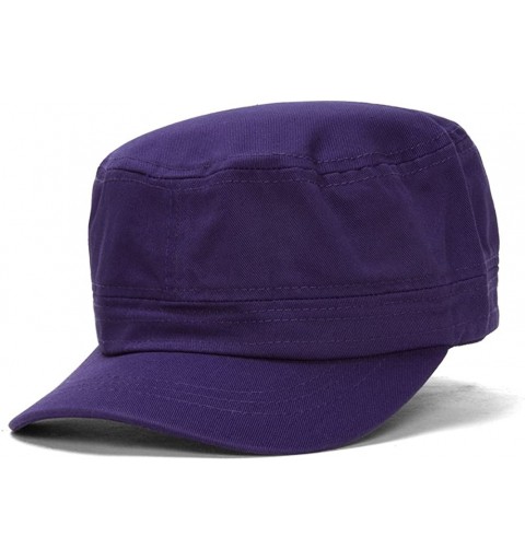 Newsboy Caps Grenadier Basic GI Cap - Purple - CH184THEQ99 $8.54
