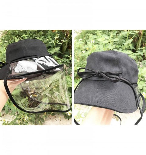 Bucket Hats Transparent Carrier Backpack Traveling - C718SLU05XZ $17.78