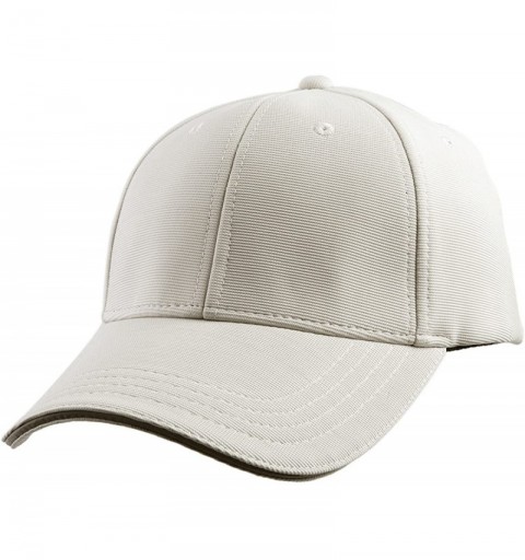 Baseball Caps Classic Solid Color Camo Baseball Cap Adjustable Sport Running Sun Hat - 02-light Khaki - CX17Y0348A5 $9.13