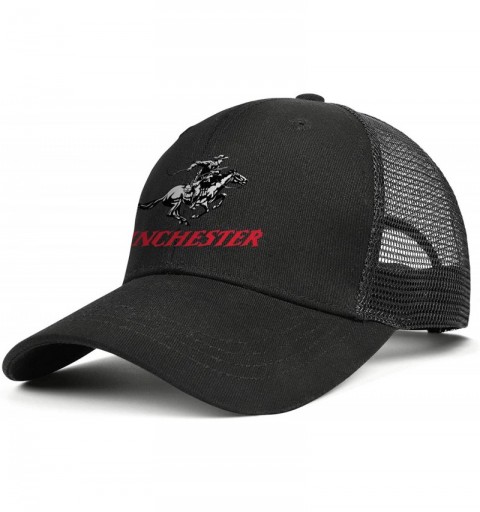 Baseball Caps Winchester Repeating Arms Logo Hunting Hat Cap Dad Hat Adjustable Fits - Black-1 - C618WNT7765 $15.13