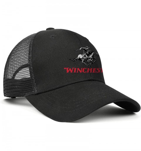 Baseball Caps Winchester Repeating Arms Logo Hunting Hat Cap Dad Hat Adjustable Fits - Black-1 - C618WNT7765 $15.13