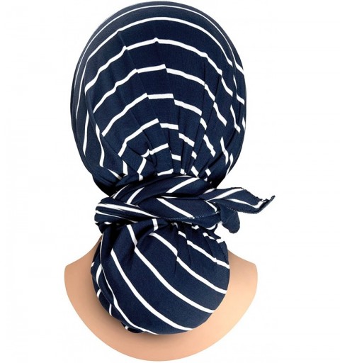 Headbands Pre-Tied Headscarf Versatile Long Ties Bandana Tichel Headwear Turban Wrap Soft Cotton - C3180E7R6WW $17.79
