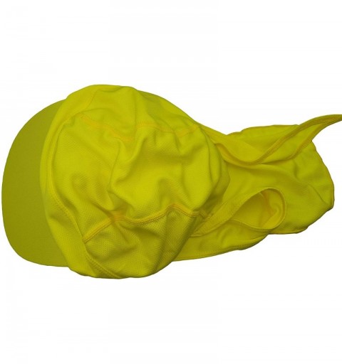 Skullies & Beanies Skull Caps & Sweat Wicking Cooling Beanie with Brim for Men and Women - Yellow - C318RYES95K $11.52