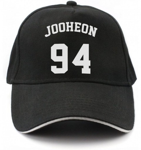 Baseball Caps Kpop Monsta X Member Name and Birth Year Number Baseball Cap Fanshion Snapback with lomo Card - Jooheon - CH189...