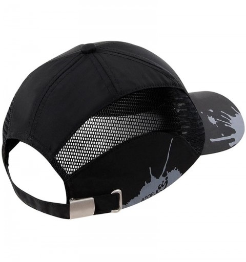 Baseball Caps Baseball Hats Summer Hats for Men/Women- Adjustable Outdoor Sport Hats Cap - Black - CA185N6UM72 $12.75