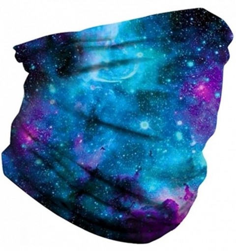 Balaclavas Starry Sunscreen bib Cover Summer Neck Set ice Silk Small Scarf Summer Thin Scarf for Riding Fishing - Colors2 - C...