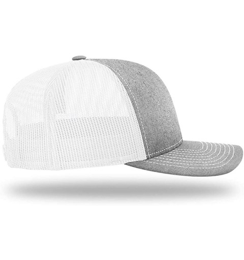 Baseball Caps Trump Train Hat with Mesh Back - Heather Front / White Mesh - CG192UC6XN5 $36.10