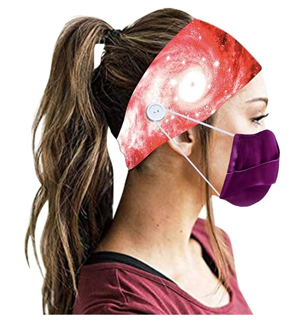 Headbands Elastic Headbands Workout Running Accessories - A-3 - C3198485G9W $10.47
