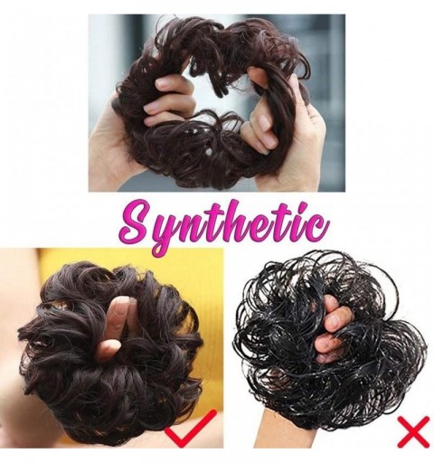 Cold Weather Headbands Extensions Scrunchies Pieces Ponytail - A4 - CP18ZLYY304 $19.29