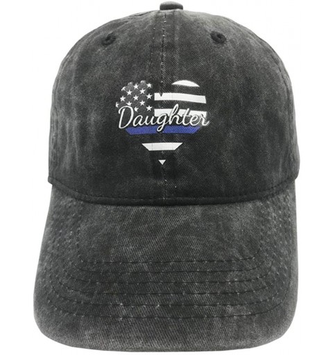 Baseball Caps Women's Mom Wife American Flag Baseball Caps Vintage Adjustable Dad Hat - Daughter - C0192U5A0CM $8.38