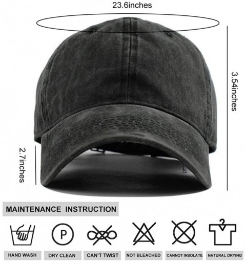 Cowboy Hats Hercvles Plain Adjustable Cowboy Cap Denim Hat for Women and Men - Best Bro2 - CD18ZX6ZSQM $11.55