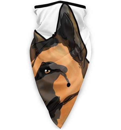 Balaclavas Cute Belgian Malinois Dog Mask Sports Windproof Bandana Face Mask Neck Gaiter Headband- Balaclava Black - CX197SO6...