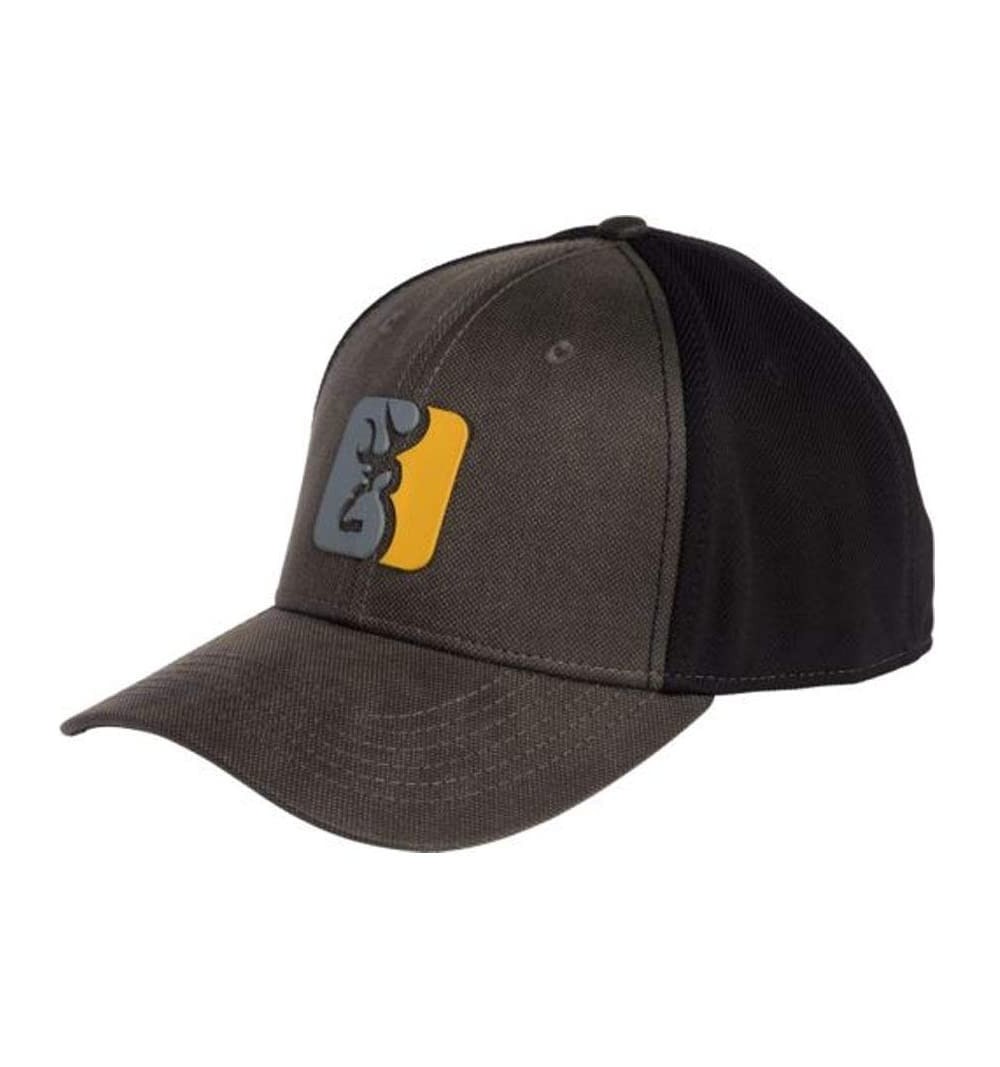 Baseball Caps Cap - Grey Black - CX18TC7NDZN $30.76