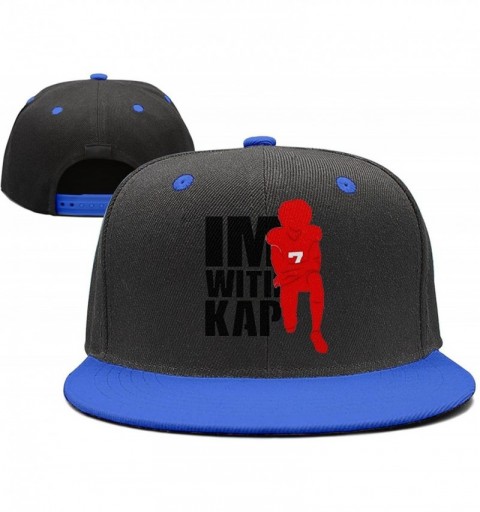 Baseball Caps ImWithKap Flat-Brim Baseball Caps Unisex Adjustable Hat - Imwithkap-16 - C018GGUGYNG $19.88