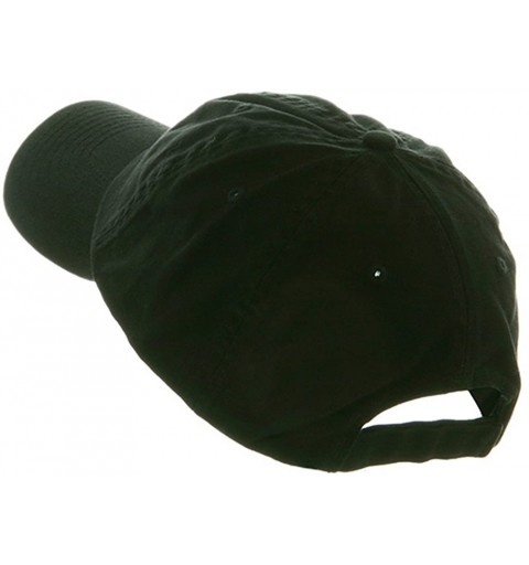 Baseball Caps Low Profile Dyed Cotton Twill Cap - Black - C2112GBSNMF $9.27