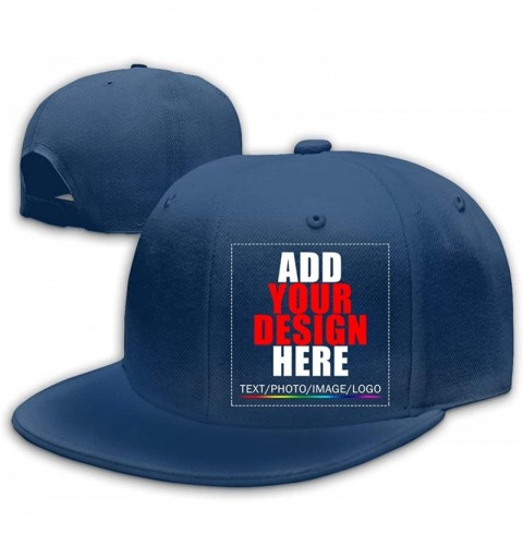 Baseball Caps Custom Baseball Caps- Design Your Own Hat- Team Photo Text Logo Graphic Print - Baseball-c Navy - CI18U8A8WNI $...