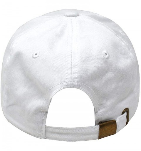 Baseball Caps Budtender Dad Hat Cotton Baseball Cap Polo Style Low Profile - Cotton White - CR18SI950W8 $14.09