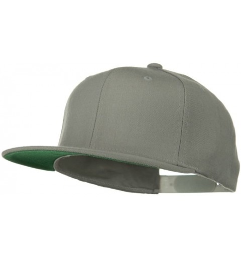 Baseball Caps Wool Blend Prostyle Snapback Cap - Silver - C811FITVHVV $9.62