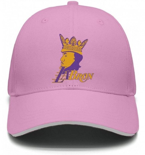 Skullies & Beanies Purple-LABRON-Creative-Word-Logo Printing Womens Mens Hip-hop Hat - Labron Crown Head-1 - C318N0X7TEE $24.58