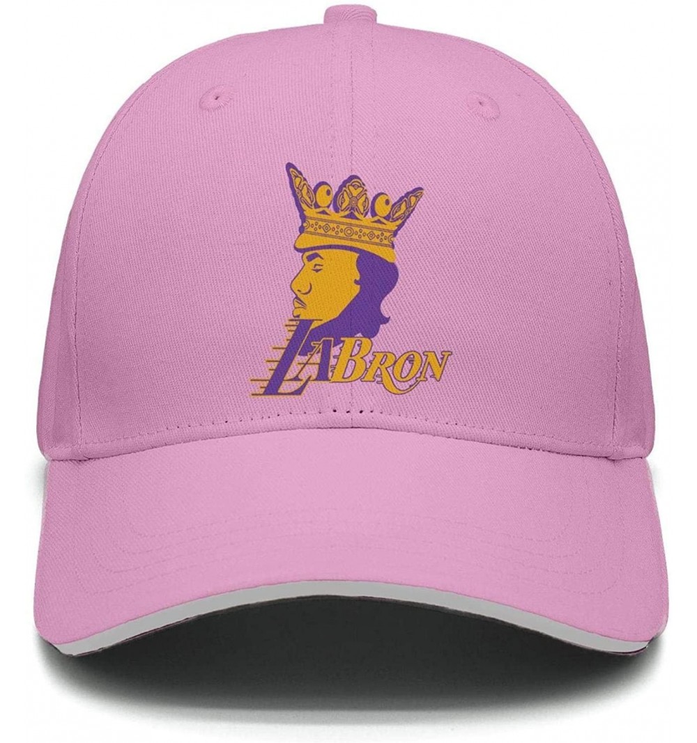 Skullies & Beanies Purple-LABRON-Creative-Word-Logo Printing Womens Mens Hip-hop Hat - Labron Crown Head-1 - C318N0X7TEE $24.58