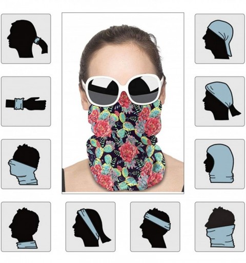 Balaclavas Personalized Face Covering Balaclava-Headband Neck Gaiter- Seamless Face Cover Bandanas for Woman - Style 08 - CD1...