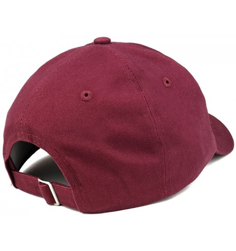 Baseball Caps Made in 1978 Text Embroidered 42nd Birthday Brushed Cotton Cap - Maroon - CQ18C9XU05U $20.95