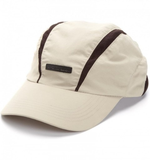 Sun Hats Shanty Quick Shade Hat Cap with Built-In Pull Down Face and Neck Protection - Tan Solid - CN115M3L9N9 $56.52