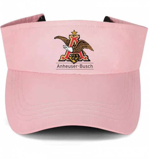 Visors Sports Visor Hats Michelob-Ultra- Men Women Sport Sun Visor One Size Adjustable Cap - Pink-25 - CX18WIMIIEY $17.99