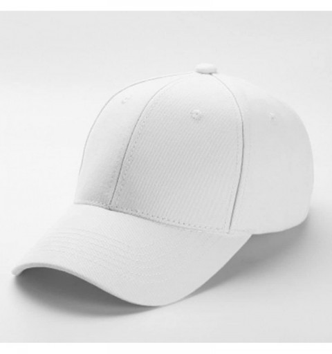 Baseball Caps Men Women Personalized Trucker Hats Customized Adjustable Snapback Baseball Caps Dad Hat - White - CZ18E0INL02 ...