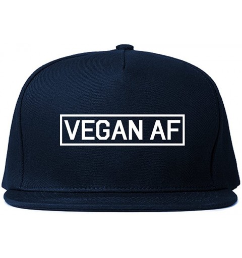 Baseball Caps Vegan AF Vegetarian Snapback Hat Cap - CO1836GI2W6 $43.91
