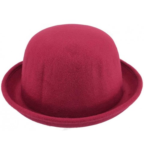 Sun Hats Women Summer Beach Hat Round Hat Sun Protection XMZ12 - Wine Red 01 - CM121VE4ATV $10.21