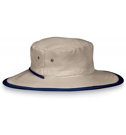 Sun Hats Explorer Sun Hat - Natural - UPF 50+- Unisex- Ready for Adventure- Designed in Australia - Camel/Navy - CM114I98PY9 ...