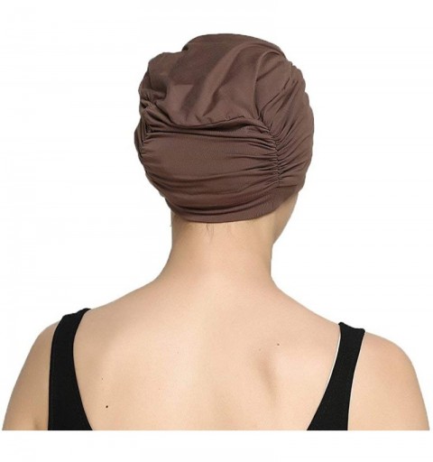 Skullies & Beanies Bamboo Fashion Chemo Cancer Beanie Hats for Woman Ladies Daily Use - Light Brown - CB182M6LMUY $14.40