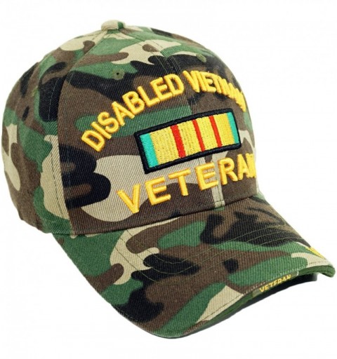 Baseball Caps U.S. Military Vietnam Veteran Official Licensed Embroidery Hat Army Veteran Baseball Cap - CU18EZMYG3Q $14.34