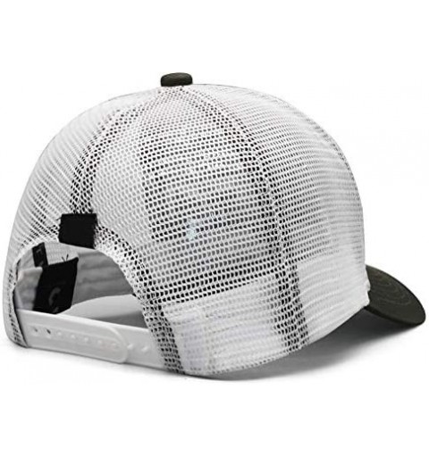 Baseball Caps Unisex Mesh Flat Cap -Logo-Funny- Caps for Mens Womens - Slipknot Logo Funny-1 - C618KWI4MG9 $16.41